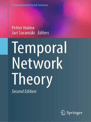 cover image of Temporal Network Theory